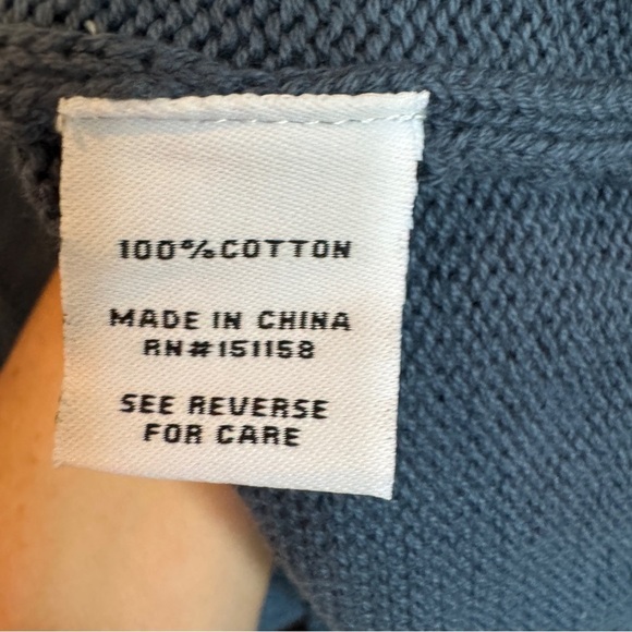 525 Born in Brooklyn Cropped Sweater XL NWT Storm Cloud Color - Picture 5 of 5